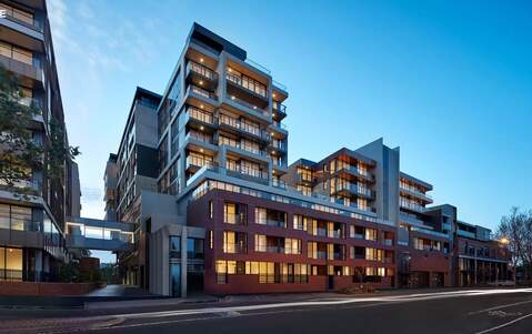 Earth Electrical Contractors installed the electrical systems in the Jaques Richmond residential precinct photographed.
